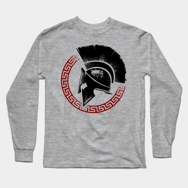 Spartan 17 Long Sleeve T-Shirt by sisidsi